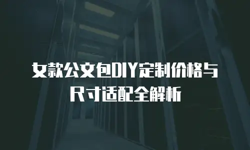 女款公文包DIY定制价格与尺寸适配全解析