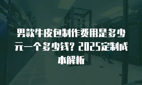 男款牛皮包制作费用是多少元一个多少钱？2025定制成本解析