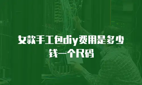 女款手工包diy费用是多少钱一个尺码