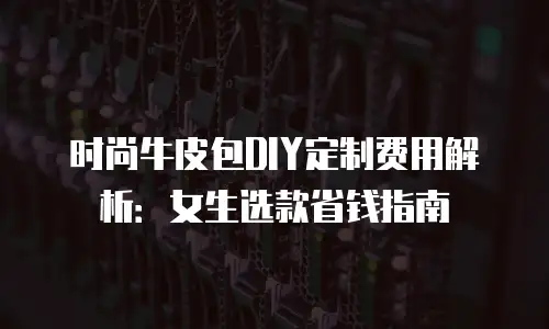 时尚牛皮包DIY定制费用解析：女生选款省钱指南