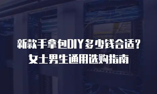 新款手拿包DIY多少钱合适？女士男生通用选购指南