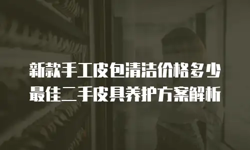 新款手工皮包清洁价格多少 最佳二手皮具养护方案解析