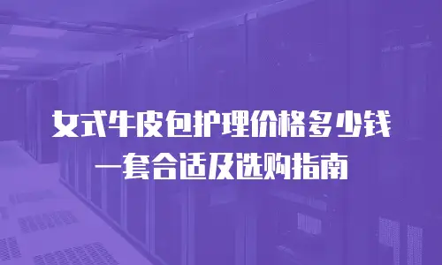 女式牛皮包护理价格多少钱一套合适及选购指南