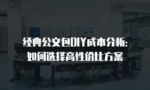 经典公文包DIY成本分析：如何选择高性价比方案
