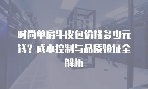 时尚单肩牛皮包价格多少元钱？成本控制与品质验证全解析