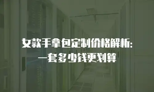 女款手拿包定制价格解析：一套多少钱更划算