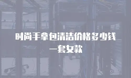 时尚手拿包清洁价格多少钱一套女款