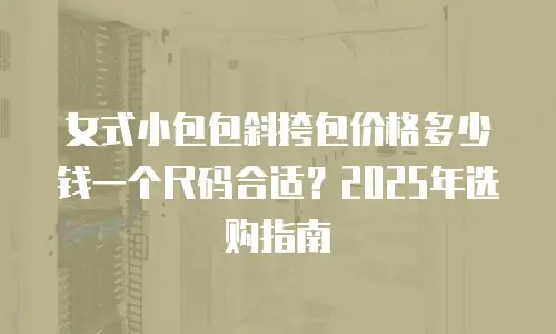 女式小包包斜挎包价格多少钱一个尺码合适？2025年选购指南