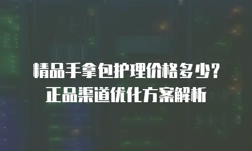 精品手拿包护理价格多少？正品渠道优化方案解析