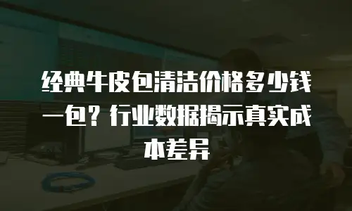 经典牛皮包清洁价格多少钱一包？行业数据揭示真实成本差异
