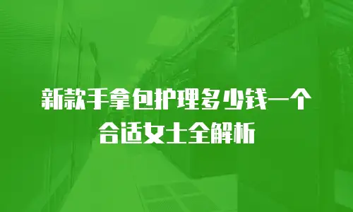新款手拿包护理多少钱一个合适女士全解析