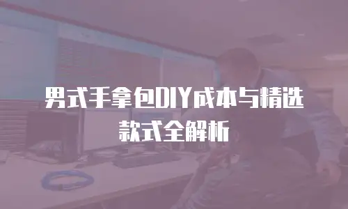 男式手拿包DIY成本与精选款式全解析