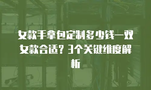 女款手拿包定制多少钱一双女款合适？3个关键维度解析