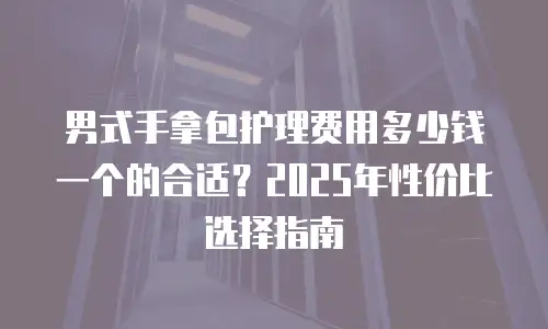 男式手拿包护理费用多少钱一个的合适？2025年性价比选择指南