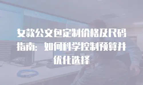 女款公文包定制价格及尺码指南：如何科学控制预算并优化选择