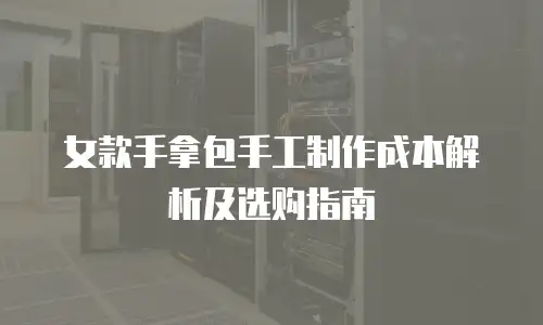 女款手拿包手工制作成本解析及选购指南