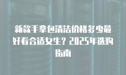 新款手拿包清洁价格多少最好看合适女生？2025年选购指南