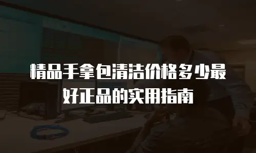 精品手拿包清洁价格多少最好正品的实用指南