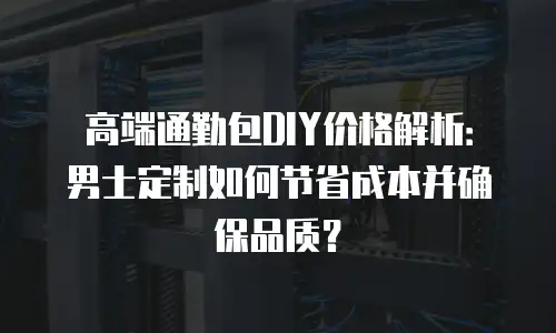 高端通勤包DIY价格解析：男士定制如何节省成本并确保品质？