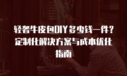 轻奢牛皮包DIY多少钱一件？定制化解决方案与成本优化指南