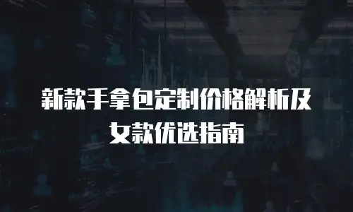 新款手拿包定制价格解析及女款优选指南