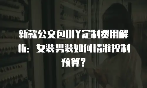 新款公文包DIY定制费用解析：女装男装如何精准控制预算？