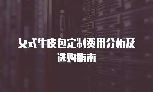 女式牛皮包定制费用分析及选购指南