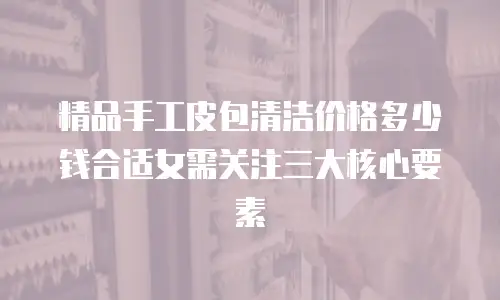 精品手工皮包清洁价格多少钱合适女需关注三大核心要素