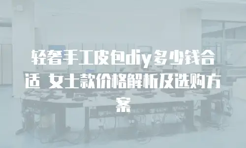 轻奢手工皮包diy多少钱合适 女士款价格解析及选购方案
