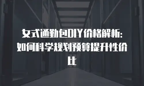 女式通勤包DIY价格解析：如何科学规划预算提升性价比
