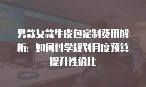 男款女款牛皮包定制费用解析：如何科学规划月度预算提升性价比