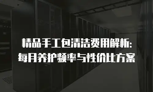 精品手工包清洁费用解析：每月养护频率与性价比方案
