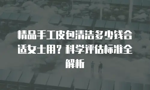 精品手工皮包清洁多少钱合适女士用？科学评估标准全解析