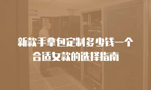 新款手拿包定制多少钱一个合适女款的选择指南