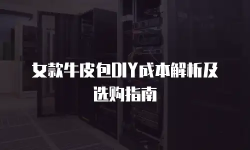 女款牛皮包DIY成本解析及选购指南