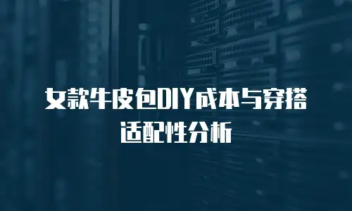女款牛皮包DIY成本与穿搭适配性分析