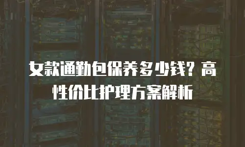 女款通勤包保养多少钱？高性价比护理方案解析
