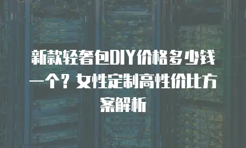 新款轻奢包DIY价格多少钱一个？女性定制高性价比方案解析
