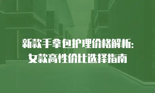 新款手拿包护理价格解析：女款高性价比选择指南
