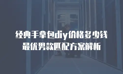 经典手拿包diy价格多少钱 最优男款匹配方案解析