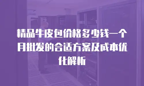 精品牛皮包价格多少钱一个月批发的合适方案及成本优化解析