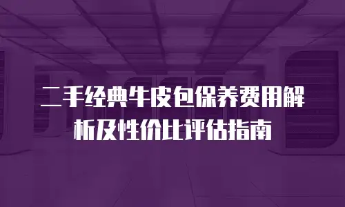二手经典牛皮包保养费用解析及性价比评估指南