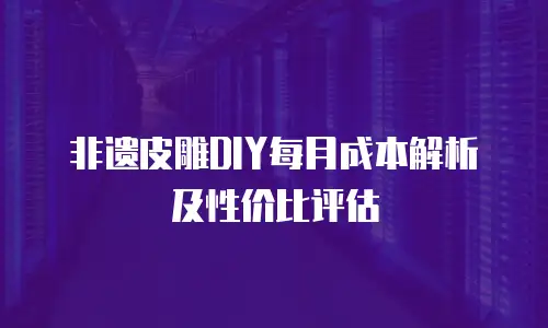 非遗皮雕DIY每月成本解析及性价比评估