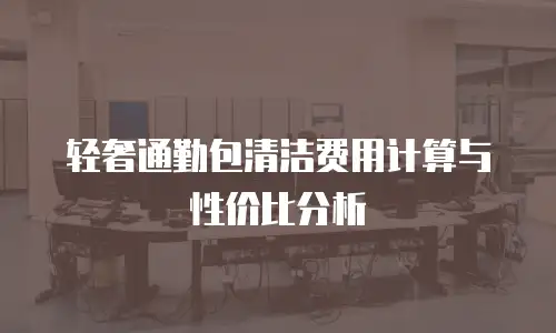 轻奢通勤包清洁费用计算与性价比分析