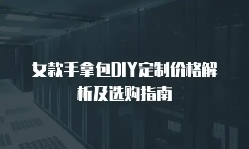 女款手拿包DIY定制价格解析及选购指南