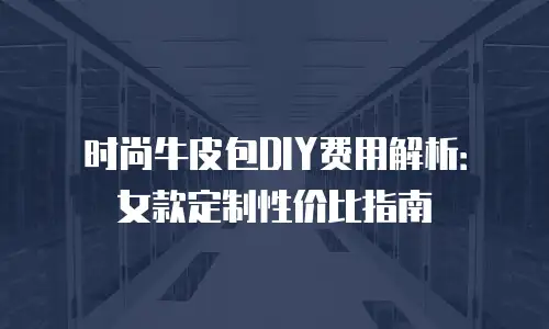 时尚牛皮包DIY费用解析：女款定制性价比指南