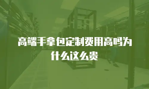 高端手拿包定制费用高吗为什么这么贵