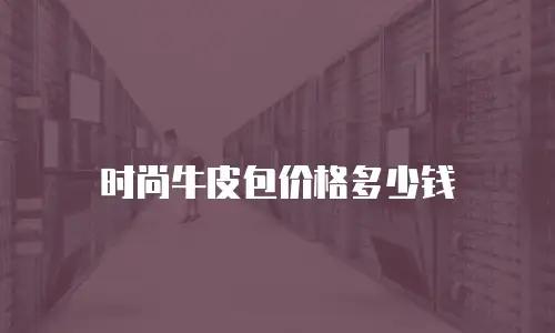 时尚牛皮包价格多少钱