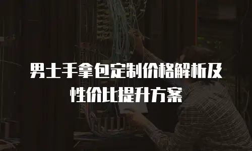 男士手拿包定制价格解析及性价比提升方案