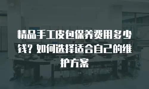 精品手工皮包保养费用多少钱？如何选择适合自己的维护方案